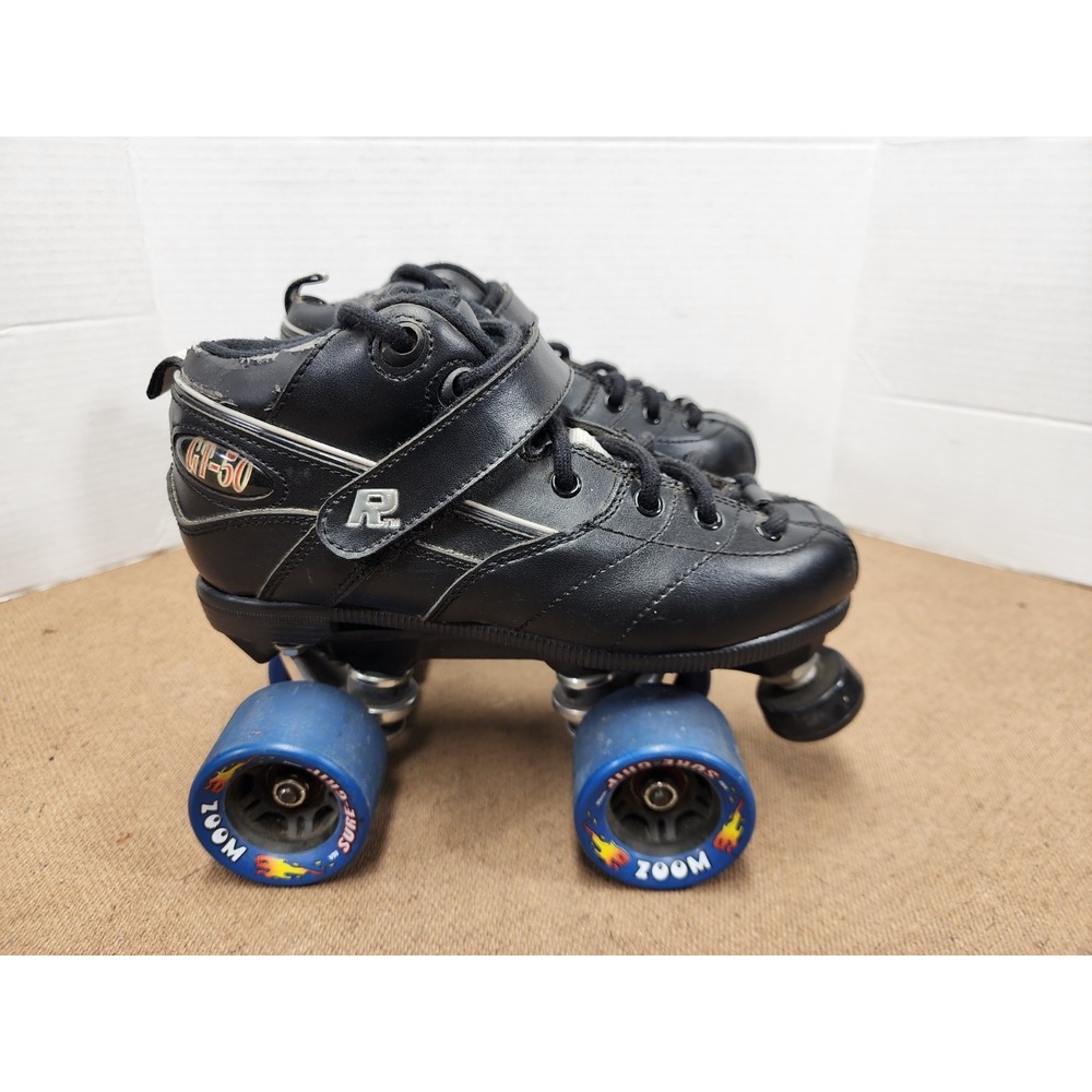Sure Grip GT-50 R3 Quad Roller Skates Black Kids Size 5
